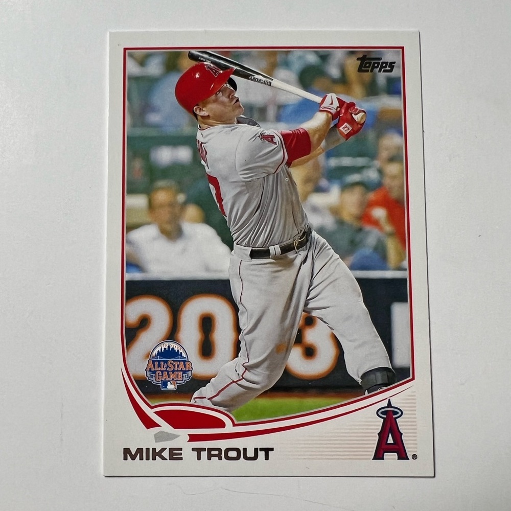 2013 Topps Update Series- Mike Trout #US300